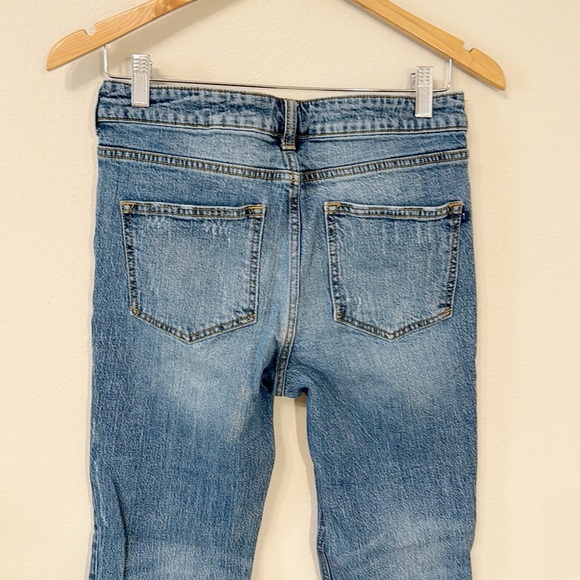 PILCRO UO High Rise Jeans Cropped Slim Boot Cut Size 28 - Picture 5 of 8